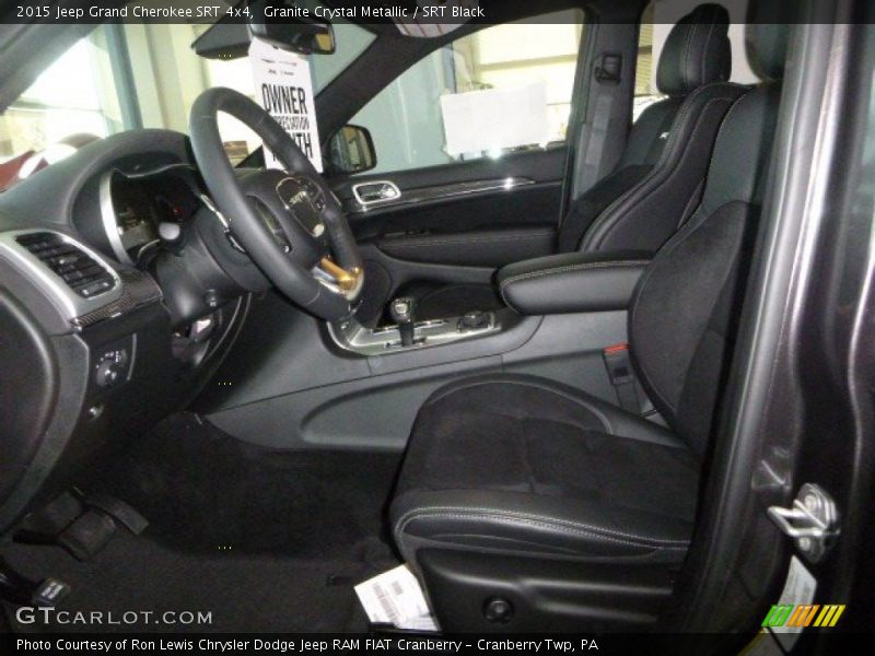Granite Crystal Metallic / SRT Black 2015 Jeep Grand Cherokee SRT 4x4
