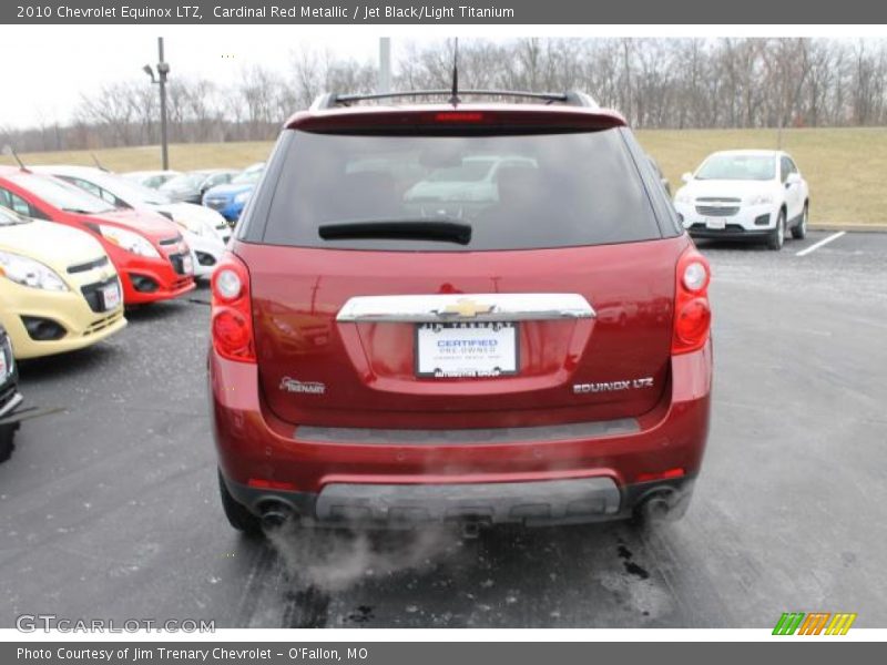 Cardinal Red Metallic / Jet Black/Light Titanium 2010 Chevrolet Equinox LTZ