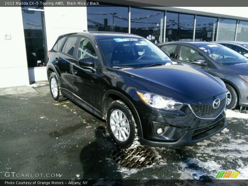 Black Mica / Black 2013 Mazda CX-5 Touring AWD