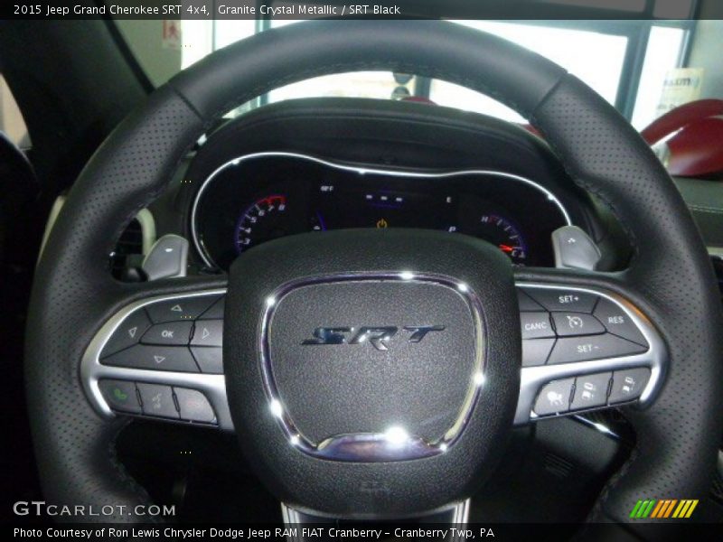 Granite Crystal Metallic / SRT Black 2015 Jeep Grand Cherokee SRT 4x4