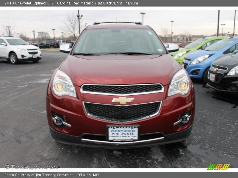 Cardinal Red Metallic / Jet Black/Light Titanium 2010 Chevrolet Equinox LTZ