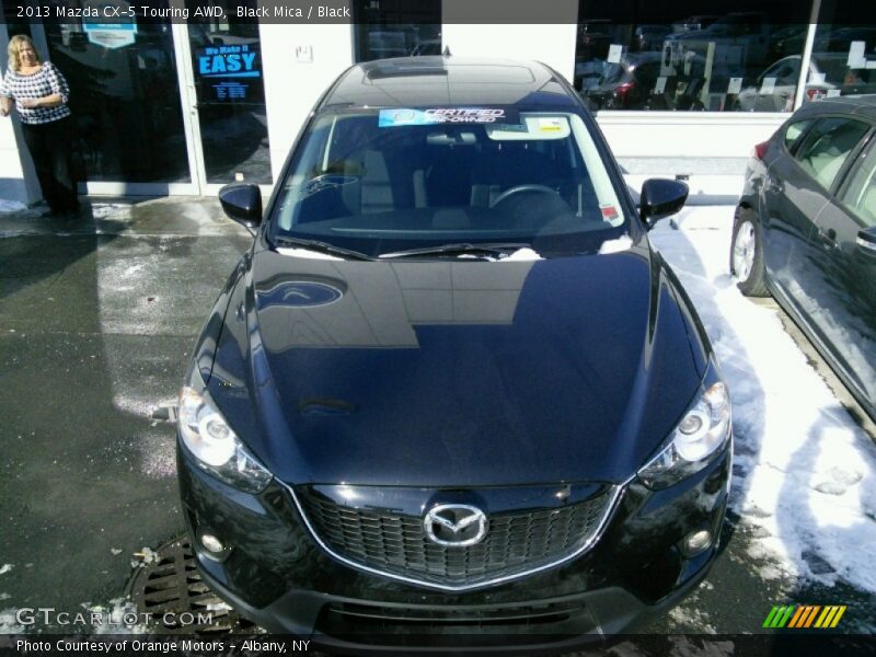 Black Mica / Black 2013 Mazda CX-5 Touring AWD