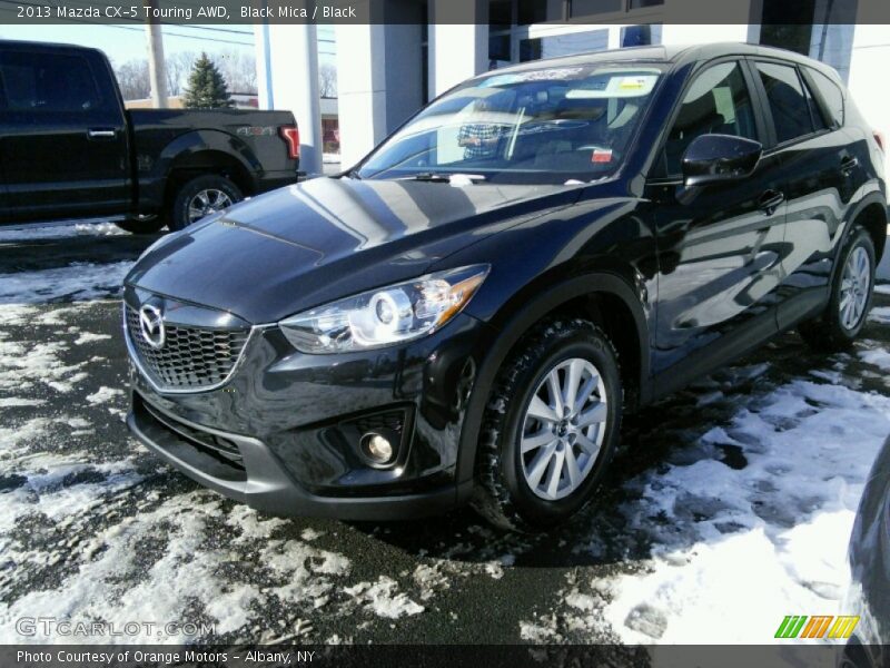 Black Mica / Black 2013 Mazda CX-5 Touring AWD