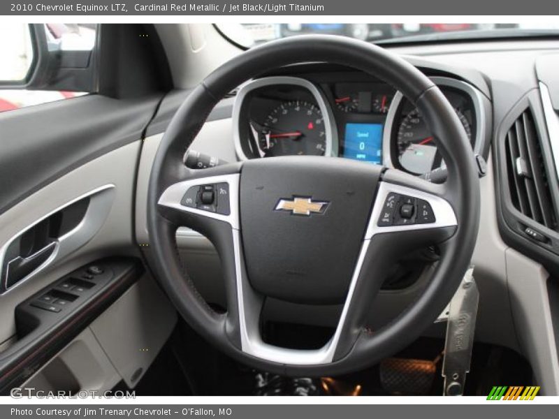 Cardinal Red Metallic / Jet Black/Light Titanium 2010 Chevrolet Equinox LTZ
