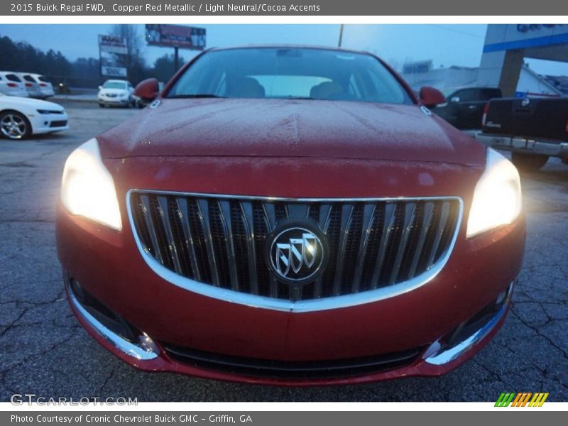 Copper Red Metallic / Light Neutral/Cocoa Accents 2015 Buick Regal FWD