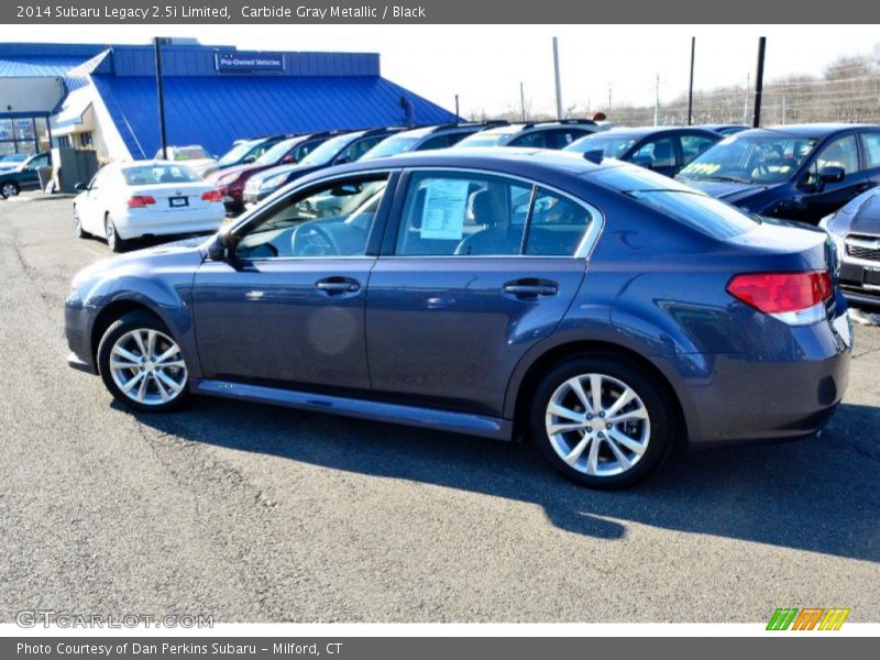 Carbide Gray Metallic / Black 2014 Subaru Legacy 2.5i Limited