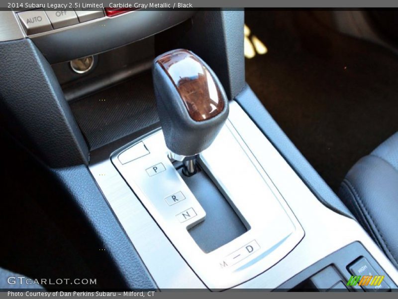 Carbide Gray Metallic / Black 2014 Subaru Legacy 2.5i Limited