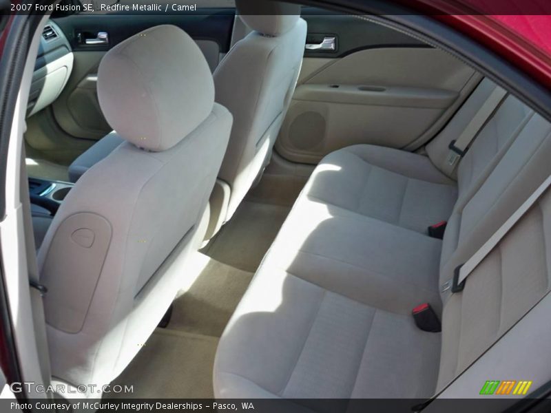 Redfire Metallic / Camel 2007 Ford Fusion SE
