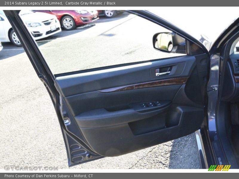 Carbide Gray Metallic / Black 2014 Subaru Legacy 2.5i Limited