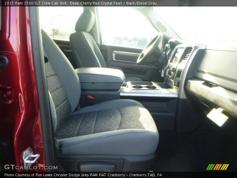Deep Cherry Red Crystal Pearl / Black/Diesel Gray 2015 Ram 2500 SLT Crew Cab 4x4
