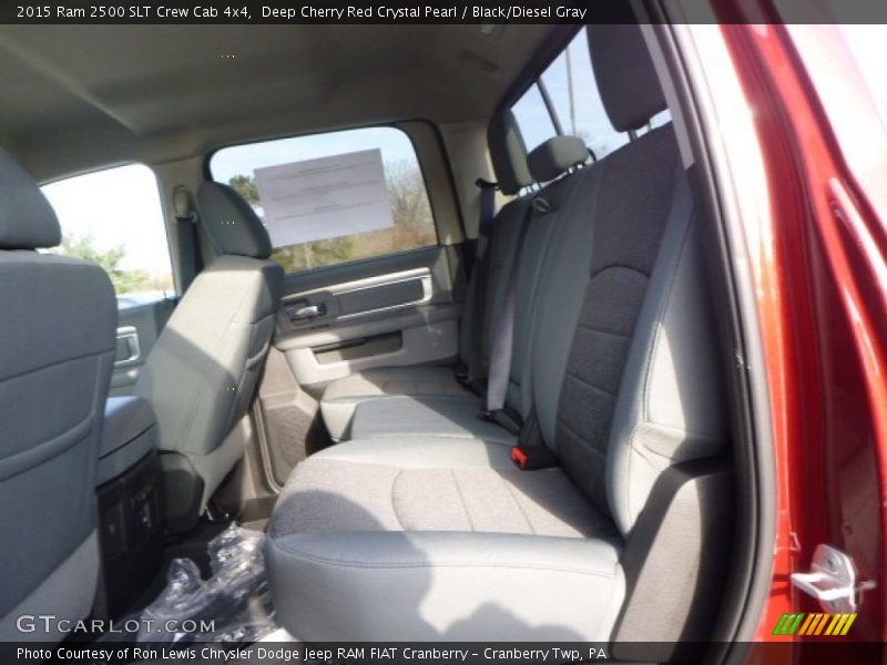 Deep Cherry Red Crystal Pearl / Black/Diesel Gray 2015 Ram 2500 SLT Crew Cab 4x4