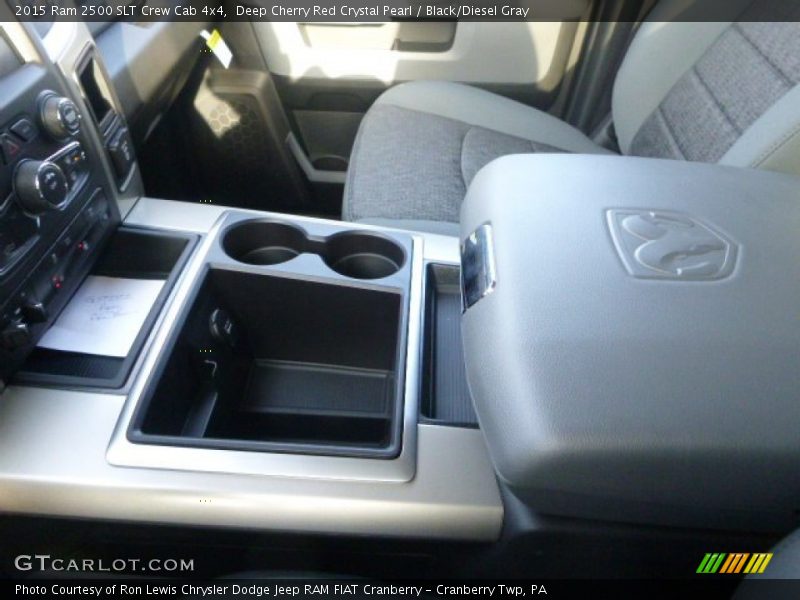 Deep Cherry Red Crystal Pearl / Black/Diesel Gray 2015 Ram 2500 SLT Crew Cab 4x4
