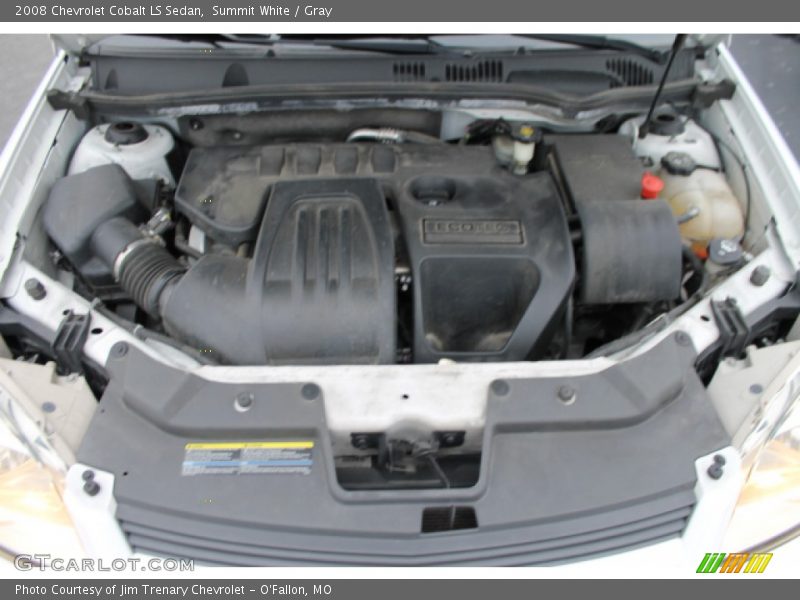 Summit White / Gray 2008 Chevrolet Cobalt LS Sedan