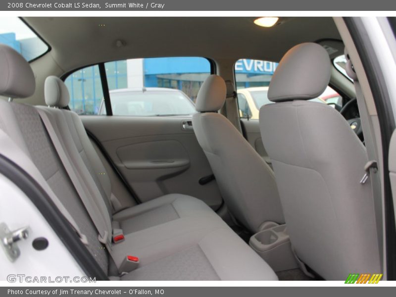 Summit White / Gray 2008 Chevrolet Cobalt LS Sedan