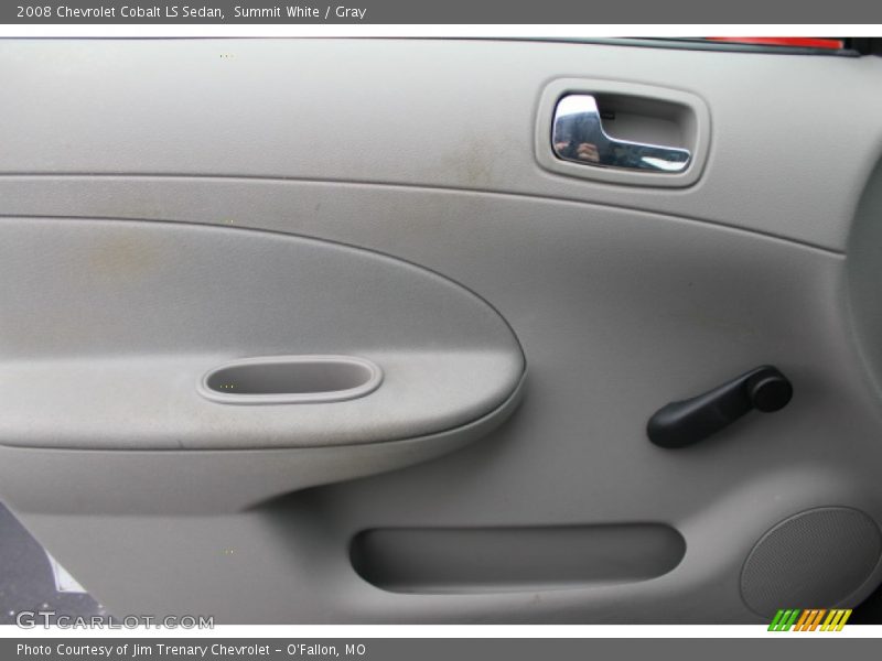 Summit White / Gray 2008 Chevrolet Cobalt LS Sedan