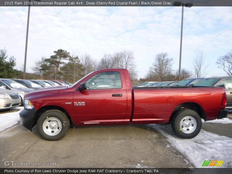  2015 1500 Tradesman Regular Cab 4x4 Deep Cherry Red Crystal Pearl