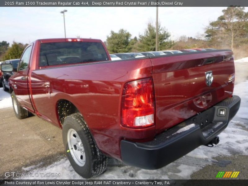  2015 1500 Tradesman Regular Cab 4x4 Deep Cherry Red Crystal Pearl