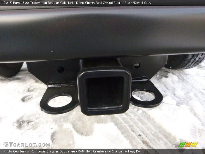 Deep Cherry Red Crystal Pearl / Black/Diesel Gray 2015 Ram 1500 Tradesman Regular Cab 4x4