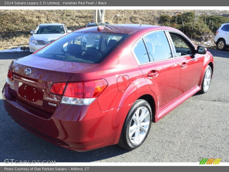 Venetian Red Pearl / Black 2014 Subaru Legacy 2.5i Limited