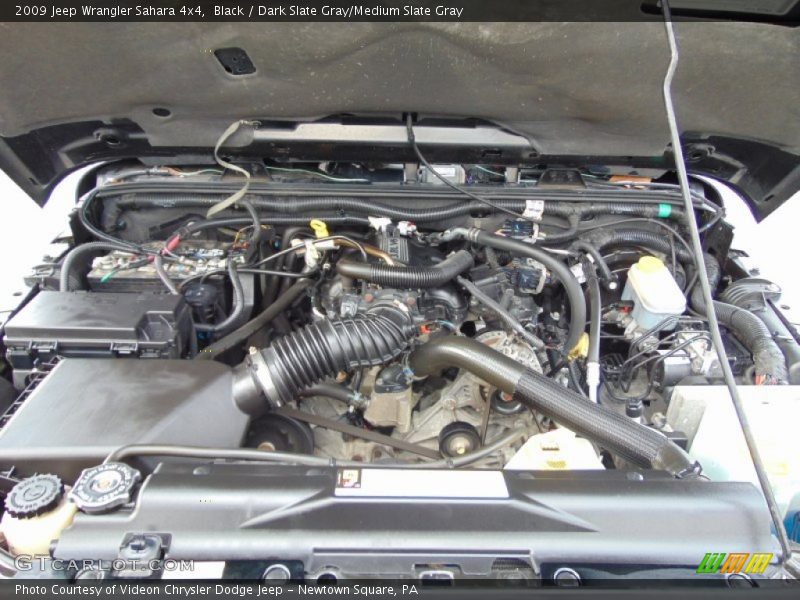 Black / Dark Slate Gray/Medium Slate Gray 2009 Jeep Wrangler Sahara 4x4