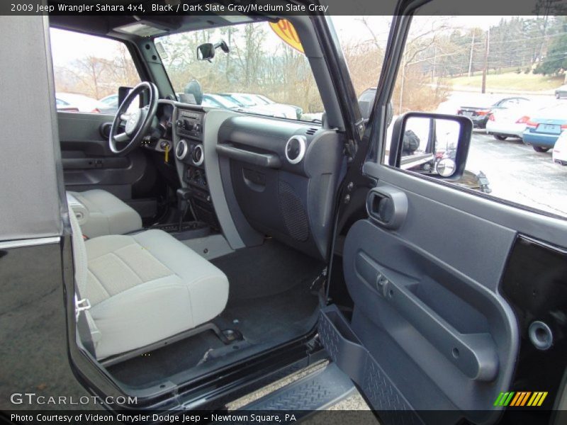 Black / Dark Slate Gray/Medium Slate Gray 2009 Jeep Wrangler Sahara 4x4
