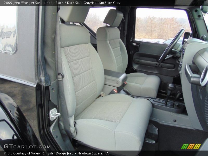 Black / Dark Slate Gray/Medium Slate Gray 2009 Jeep Wrangler Sahara 4x4
