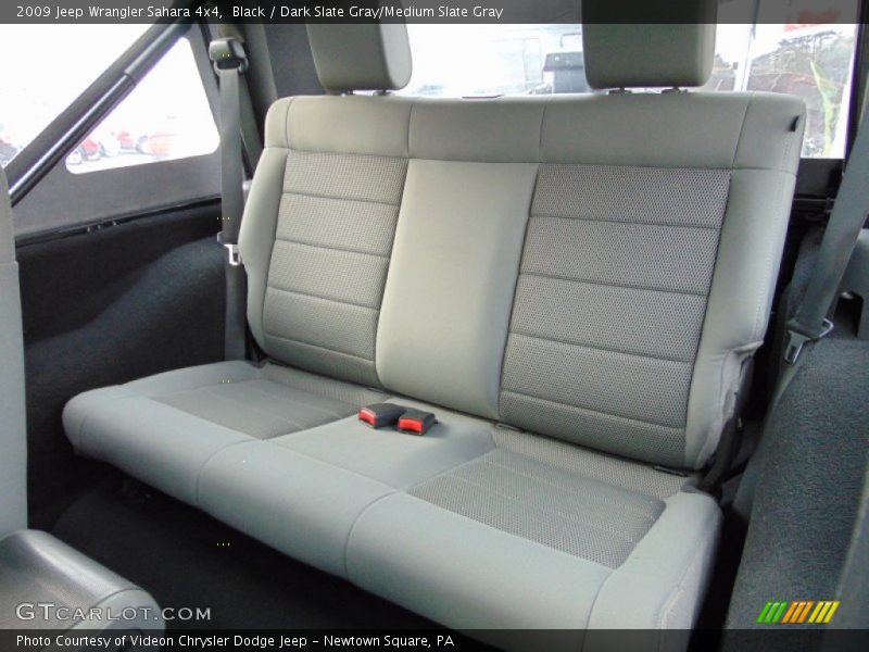 Black / Dark Slate Gray/Medium Slate Gray 2009 Jeep Wrangler Sahara 4x4