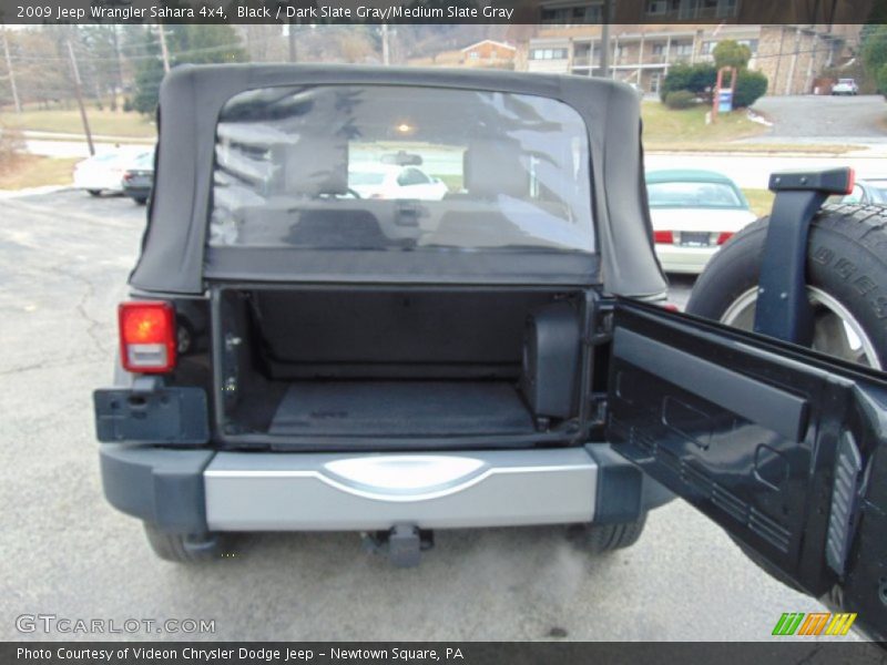 Black / Dark Slate Gray/Medium Slate Gray 2009 Jeep Wrangler Sahara 4x4