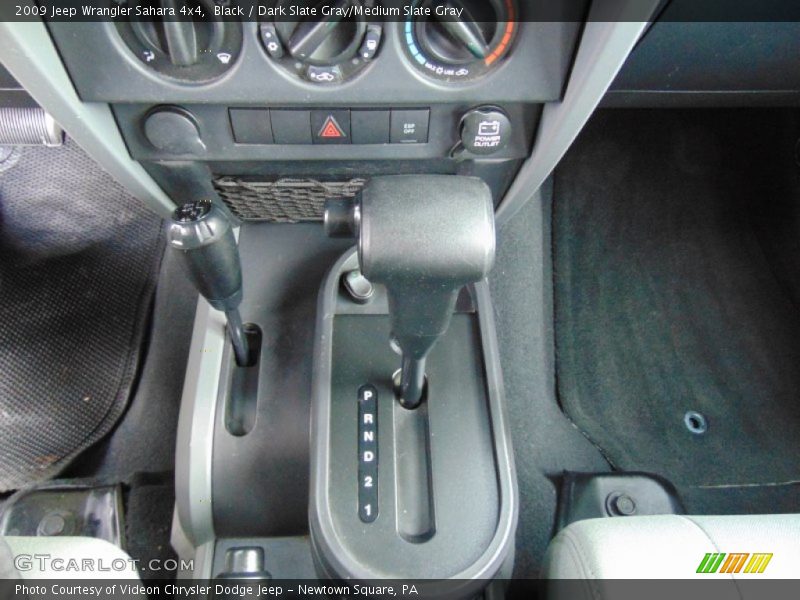Black / Dark Slate Gray/Medium Slate Gray 2009 Jeep Wrangler Sahara 4x4