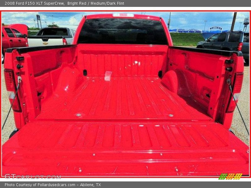 Bright Red / Medium/Dark Flint 2008 Ford F150 XLT SuperCrew