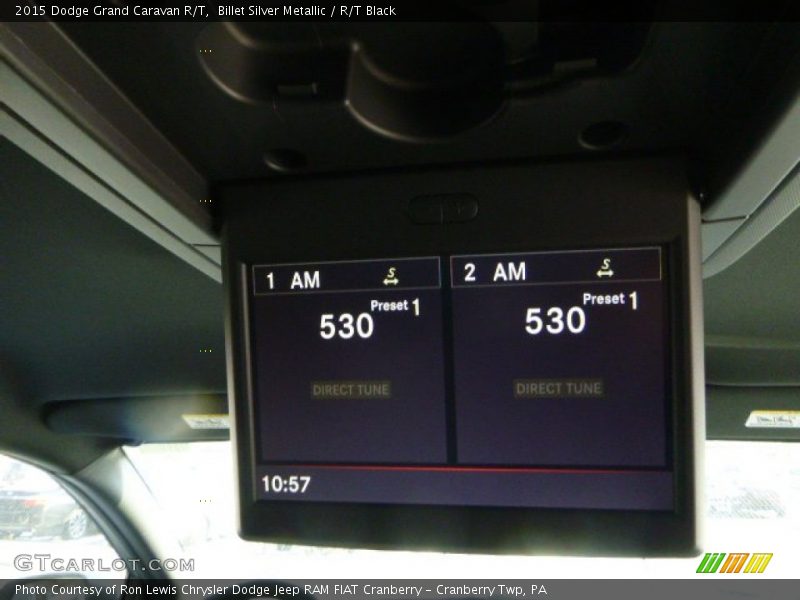 Billet Silver Metallic / R/T Black 2015 Dodge Grand Caravan R/T