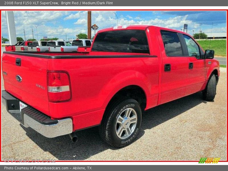 Bright Red / Medium/Dark Flint 2008 Ford F150 XLT SuperCrew