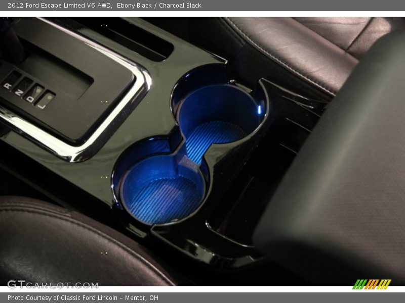 Ebony Black / Charcoal Black 2012 Ford Escape Limited V6 4WD