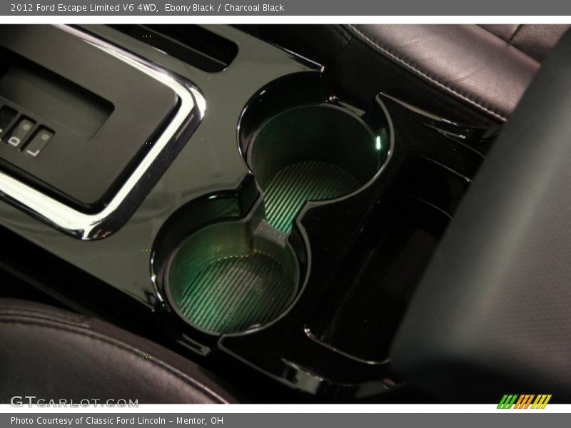 Ebony Black / Charcoal Black 2012 Ford Escape Limited V6 4WD