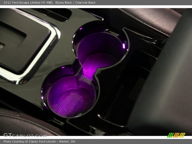 Ebony Black / Charcoal Black 2012 Ford Escape Limited V6 4WD