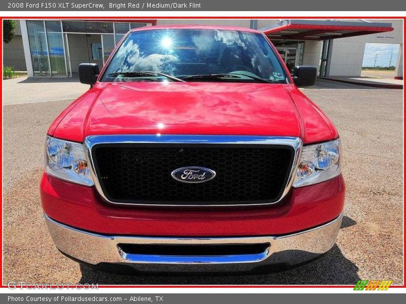 Bright Red / Medium/Dark Flint 2008 Ford F150 XLT SuperCrew