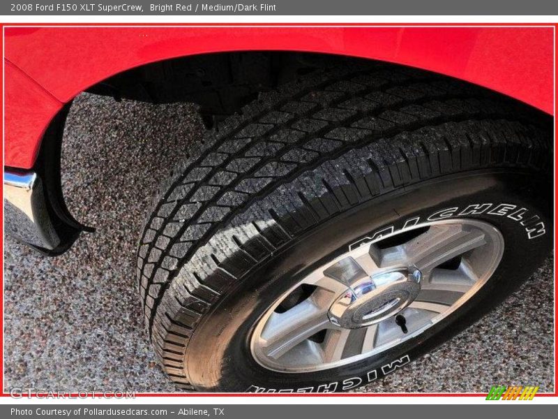 Bright Red / Medium/Dark Flint 2008 Ford F150 XLT SuperCrew