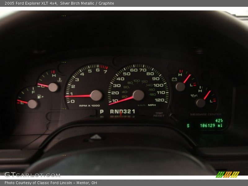 Silver Birch Metallic / Graphite 2005 Ford Explorer XLT 4x4