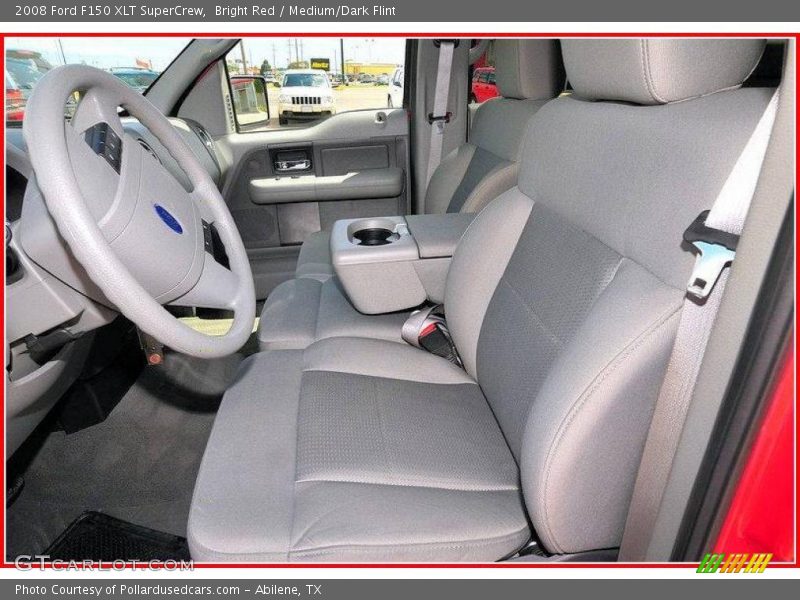 Bright Red / Medium/Dark Flint 2008 Ford F150 XLT SuperCrew