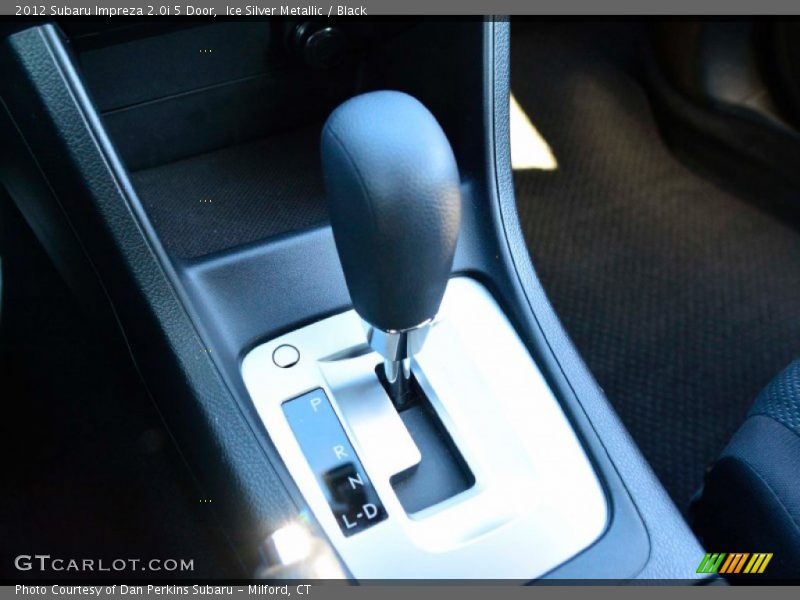 Ice Silver Metallic / Black 2012 Subaru Impreza 2.0i 5 Door