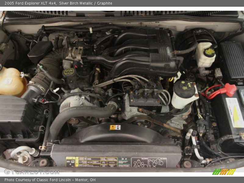 Silver Birch Metallic / Graphite 2005 Ford Explorer XLT 4x4