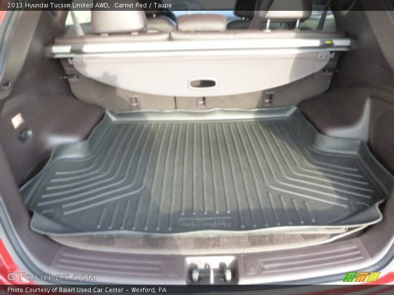 Garnet Red / Taupe 2013 Hyundai Tucson Limited AWD