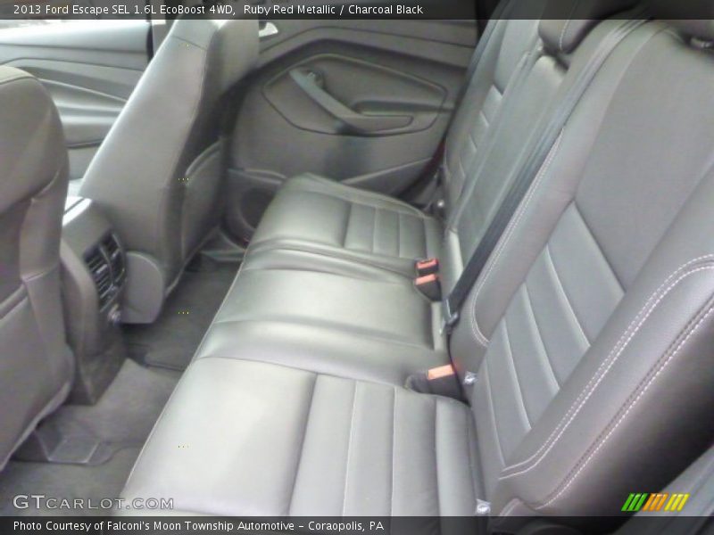 Ruby Red Metallic / Charcoal Black 2013 Ford Escape SEL 1.6L EcoBoost 4WD