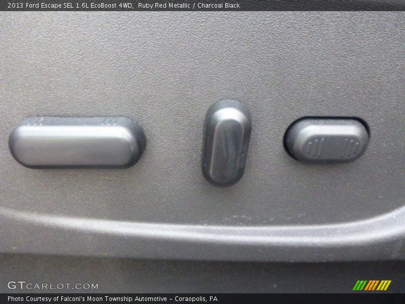 Ruby Red Metallic / Charcoal Black 2013 Ford Escape SEL 1.6L EcoBoost 4WD