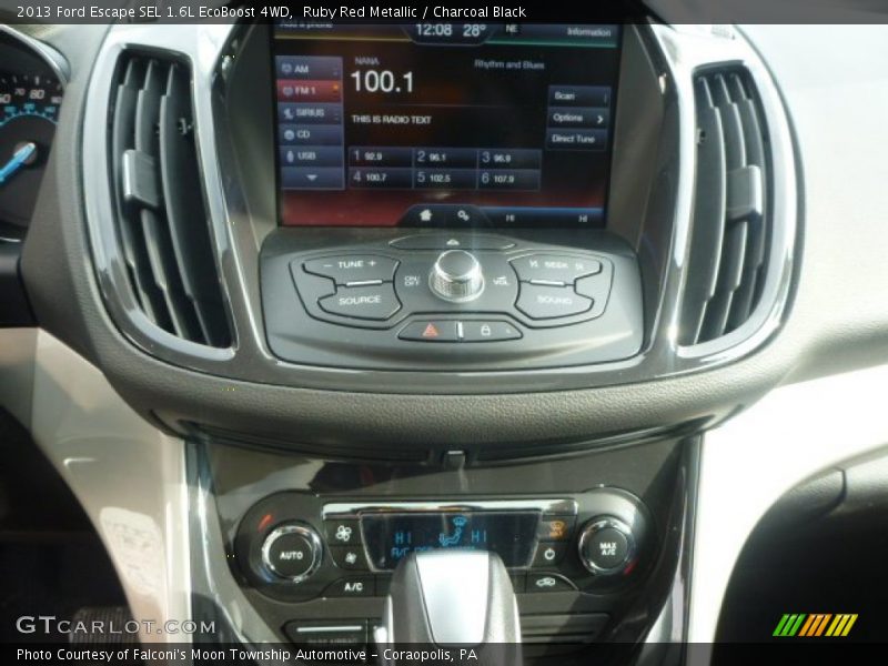 Ruby Red Metallic / Charcoal Black 2013 Ford Escape SEL 1.6L EcoBoost 4WD