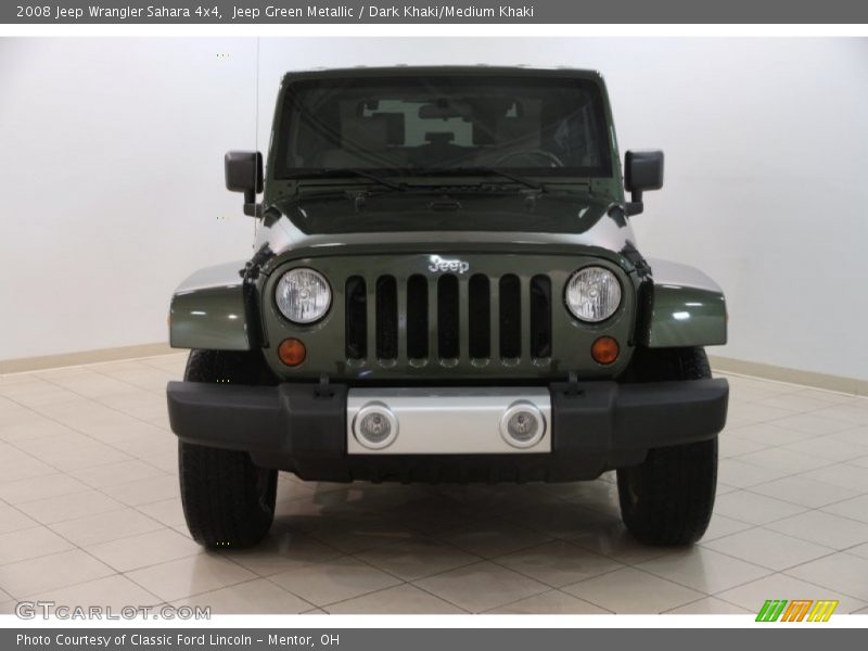 Jeep Green Metallic / Dark Khaki/Medium Khaki 2008 Jeep Wrangler Sahara 4x4