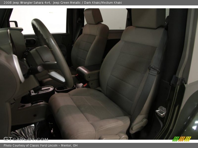 Jeep Green Metallic / Dark Khaki/Medium Khaki 2008 Jeep Wrangler Sahara 4x4