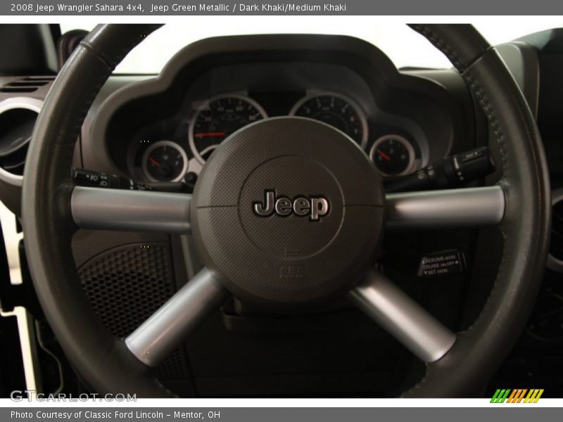 Jeep Green Metallic / Dark Khaki/Medium Khaki 2008 Jeep Wrangler Sahara 4x4