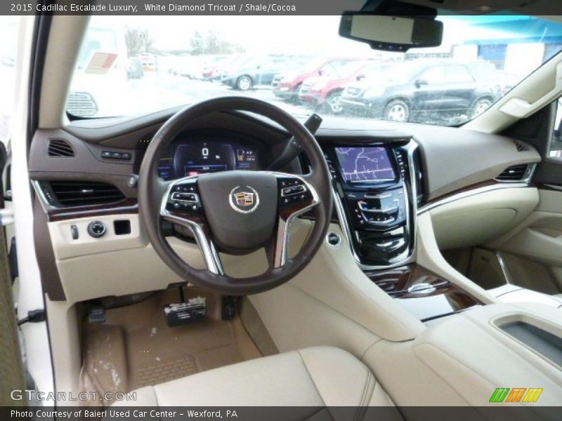  2015 Escalade Luxury Shale/Cocoa Interior