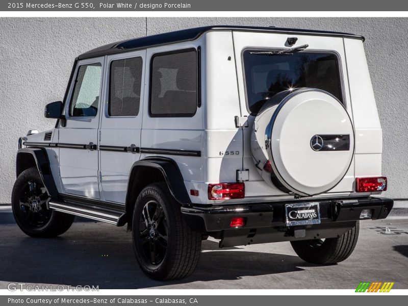 Polar White / designo Porcelain 2015 Mercedes-Benz G 550